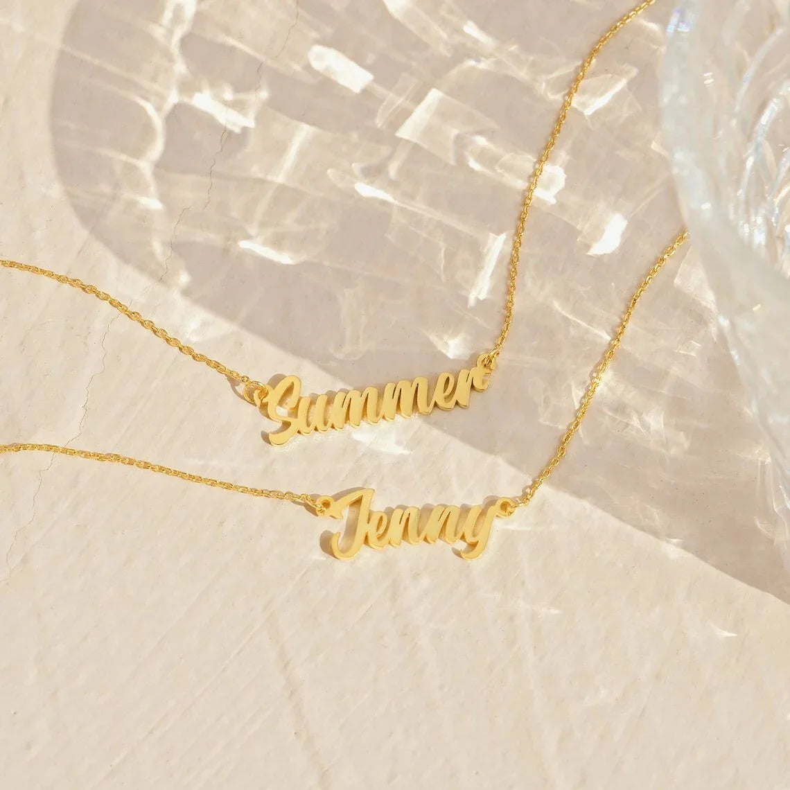Lateefah Personalized Trendy Women Stainless Steel Pendant Custom Name Letter Necklace-5