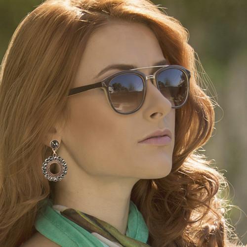 Gyre Earrings - Gold-1