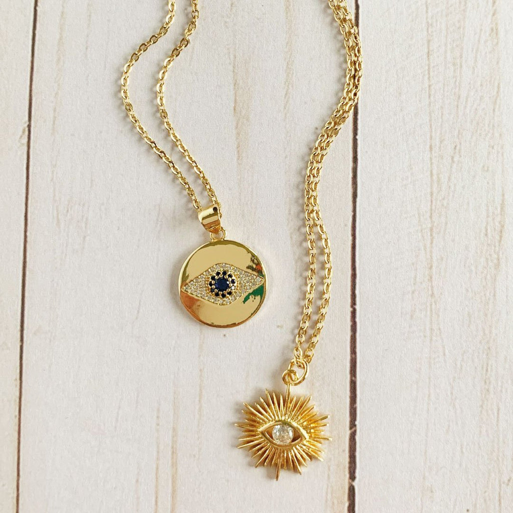 Sapphire Eye Necklace-1